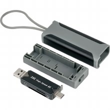 Additional picture of JJC MCR-STM5GB Memory Card Case with Card Reader