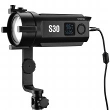 Additional picture of Godox S30 30W Focusing LED Continuous Adjustable Light Spotlight