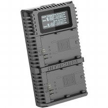 Additional picture of Nitecore UCN2 Pro Compact Dual Battery Charger for Canon LP-E6
