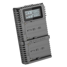 Additional picture of Nitecore USN3 PRO Double Battery Charger for Sony NP-F Series