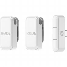 Additional picture of Rode Wireless Micro  Twin Microphone Kit (White) with USB-C Receiver