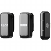 Additional picture of Rode Wireless Micro  Twin Microphone Kit (Black) with Lightning Receiver
