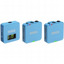 Additional picture of Rode Wireless GO III  Dual Microphone System (Blue)