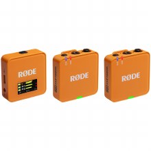 Additional picture of Rode Wireless GO III  Dual Microphone System (Orange)