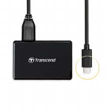 Additional picture of Transcend RDC8 USB-C 8-in-1 UHS-I Card Reader