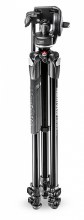 Additional picture of Manfrotto 290 Xtra Alu 3-Section Tripod Kit with 128RC Fluid Head MK290XTA3-2W
