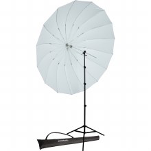 Additional picture of Westcott 7' White/Black Parabolic Umbrella