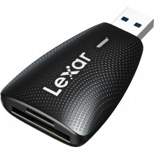 Additional picture of Lexar 2-in-1 SD/microSD Multi-Card Reader