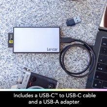 Additional picture of Lexar Professional Workflow Dual-Slot SD UHS-II Card Reader