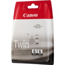 Additional picture of Canon BCI-6BK Black Ink Cartridges Twin Pack
