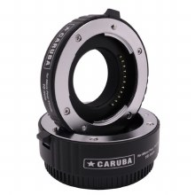 Additional picture of Caruba Extension Tube Set - Olympus/Panasonic Micro Four Thirds Chrome (Version II)