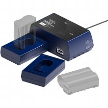 Additional picture of bronine MULTI BRAND 2 Port Camera Battery Charger