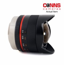 Additional picture of Samyang   8mm F2.8 UMC Fisheye Silver Lens for Fujifilm X Camera (USED)