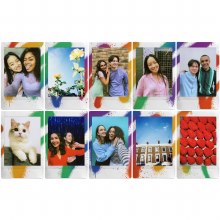 Additional picture of Fujifilm Instax Mini Colour Film with Spray Art Border (10 Sheets)