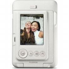 Additional picture of Fujifilm Instax Mini LiPlay Misty White (2024) Hybrid Camera with Printer