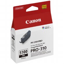 Additional picture of Canon PFI-5100 Photo Black Ink Cartridge (PFI-5100PBK)