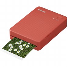 Additional picture of Canon SELPHY QX20 Square Red Portable Photo Printer