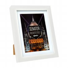 Additional picture of Kenro Senator Series Photo Frame (White) (Photo Size With Mount 6x4" / 10x15cm) (Frame Size 7x5" / 13x18cm)