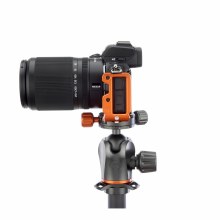 Additional picture of 3 Legged Thing Zayla-C L-Bracket for Nikon Z 50 Cameras - Copper (Orange)