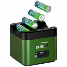 Additional picture of Hahnel ProCUBE2 Dual Battery Charger for Fujifilm
