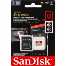 Additional picture of SanDisk  512GB microSDXC UHS-I Extreme PRO A2 U3 V30 Memory Card (200MB/s)