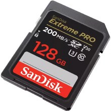 Additional picture of SanDisk  128GB SDXC Extreme PRO UHS-I 200MB/s Card