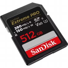 Additional picture of SanDisk  512GB Extreme PRO SDXC UHS-II 280MB/s Card