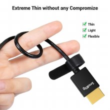 Additional picture of SmallRig Ultra-Slim 4K HDMI Data Cable (Full HDMI to Full HDM) (55cm)