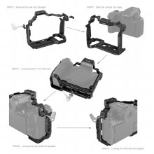 Additional picture of SmallRig Cage for Panasonic LUMIX S5 II / S5 IIX 4022