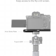 Additional picture of SmallRig 3984 Foldable L-Bracket for Sony Alpha 7R V / Alpha 7 IV / Alpha 7S III