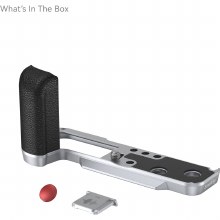Additional picture of SmallRig 4555 L-Shape Grip for Fujifilm X100VI / X100V Silver