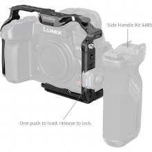 Additional picture of SmallRig 4824 HawkLock Quick Release Cage for Panasonic LUMIX GH7 / GH6