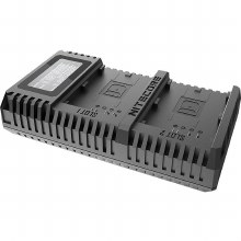 Additional picture of Nitecore UCN2 Pro Compact Dual Battery Charger for Canon LP-E6