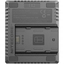 Additional picture of Nitecore FX3 Dual Charger for Fujifilm NP-W235