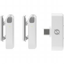 Additional picture of Rode Wireless Micro  Twin Microphone Kit (White) with USB-C Receiver