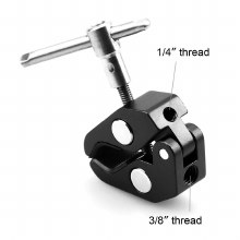 Additional picture of SmallRig Super Clamp w/ 1/4" and 3/8" thread 735