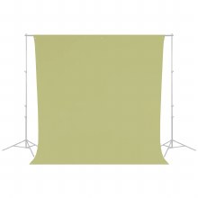 Additional picture of Westcott Wrinkle-Resistant Backdrop (2.7 x 6.1m) [9' x 20'] - Light Moss Green