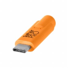Additional picture of TetherPro USB-C to USB-C High-Visibility Orange 15 Feet (4.6m)
