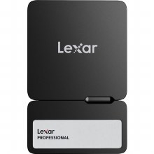 Additional picture of Lexar SL400 1TB Professional GO Portable SSD with Hub (Black)
