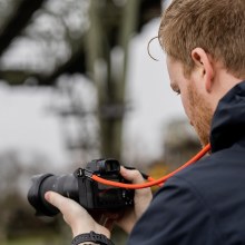 Additional picture of Caruba CNS-5R Climbing Rope Neckstrap (Red)