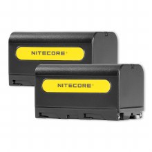 Additional picture of Nitecore NP-F Pro Kit (2X NP-F750 Batteries and Dual Charger)