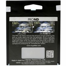 Additional picture of Hoya 82mm PROND4 2-Stop Neutral Density Filter