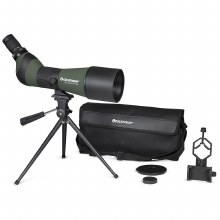 Additional picture of Celestron Landscout 80mm Angled Spotting Scope with 20-60x Eyepiece (inc Table-Top Tripod and Smartphone Adapter)