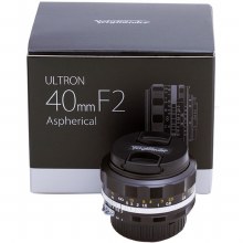 Additional picture of Voigtländer Ultron 40mm f/2 SL IIS Aspherical Lens for Nikon F (Black Rim)