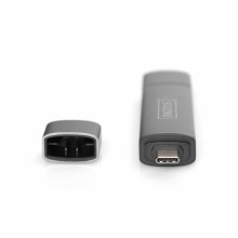 Additional picture of Digitus Dual Card Reader Hub USB-C / USB 3.0 OTG
