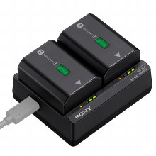 Additional picture of Sony BC-ZD1 Twin Battery Charger for high-capacity NP-FZ100 batteries (with USB-C Power Delivery support)