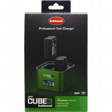 Additional picture of Hahnel ProCUBE 3 Dual Battery Charger for Fujifilm