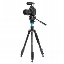 Additional picture of Benro A1883FS2PRO Aero 2 Aluminum Travel Video Tripod w/Flip Locks