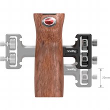 Additional picture of SmallRig 3323 Threaded Side Handle with Record Start/Stop Remote Trigger