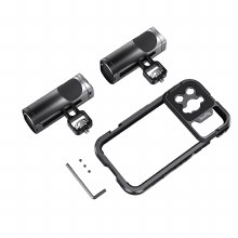 Additional picture of SmallRig 4078 Mobile Video Cage Kit (Dual Handheld) for iPhone 14 Pro Max